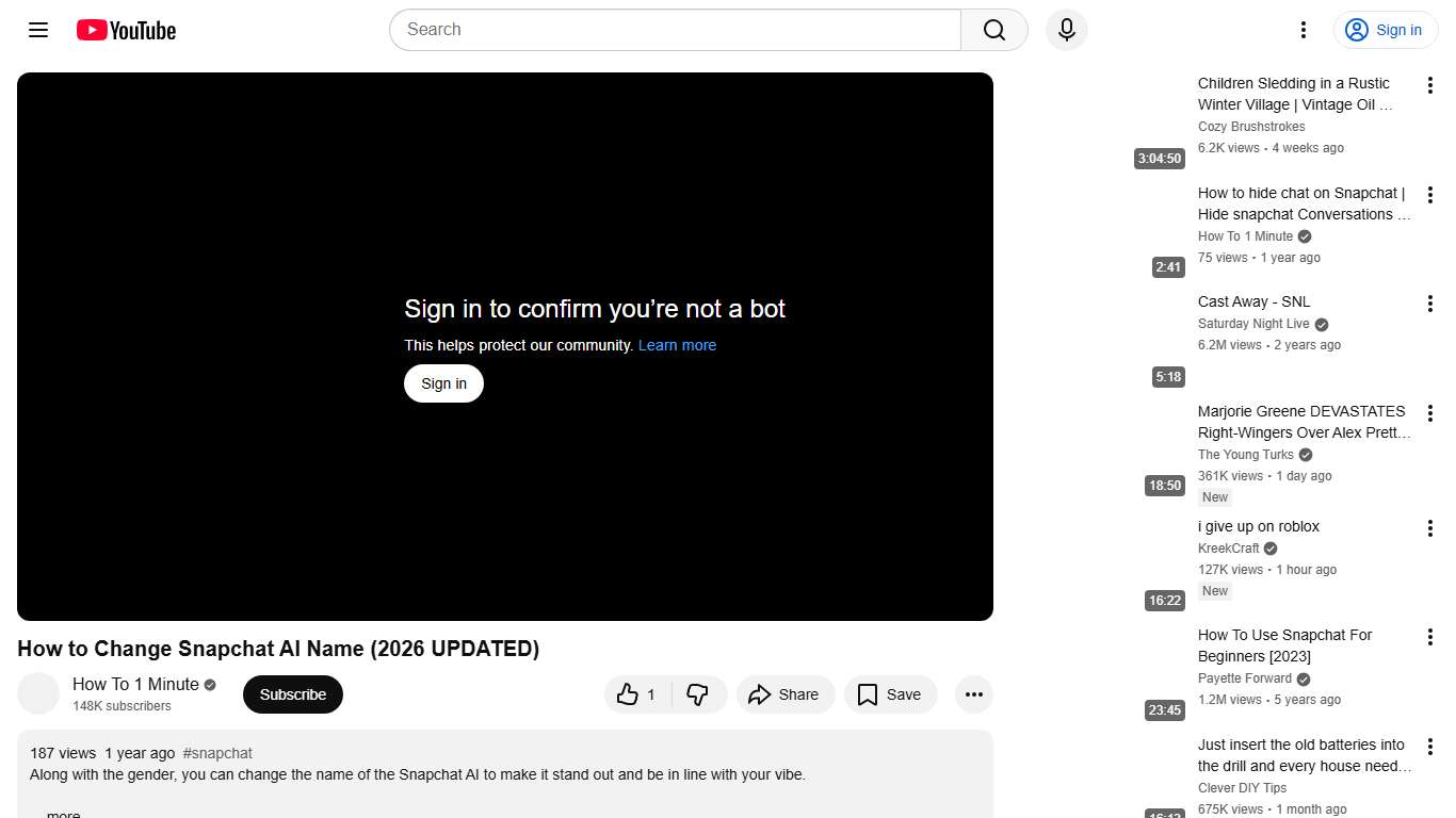 How to Change Snapchat AI Name (2026 UPDATED) - YouTube